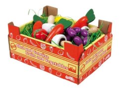 Petite boîte de cuisine Foot avec des légumes