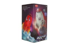 Aspersor de apă rachetă pentru grădină din plastic 12x27cm în cutie 15x28,5x15cm