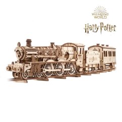 Ugears 3D Puzzle Mecánico de Madera Harry Potter Hogwarts Express