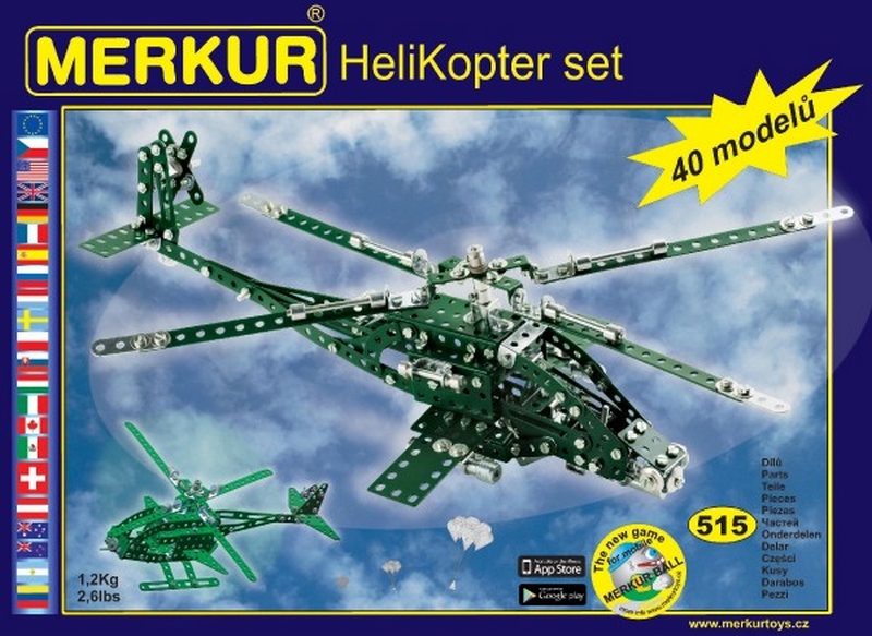 Juego de helicópteros Merkur