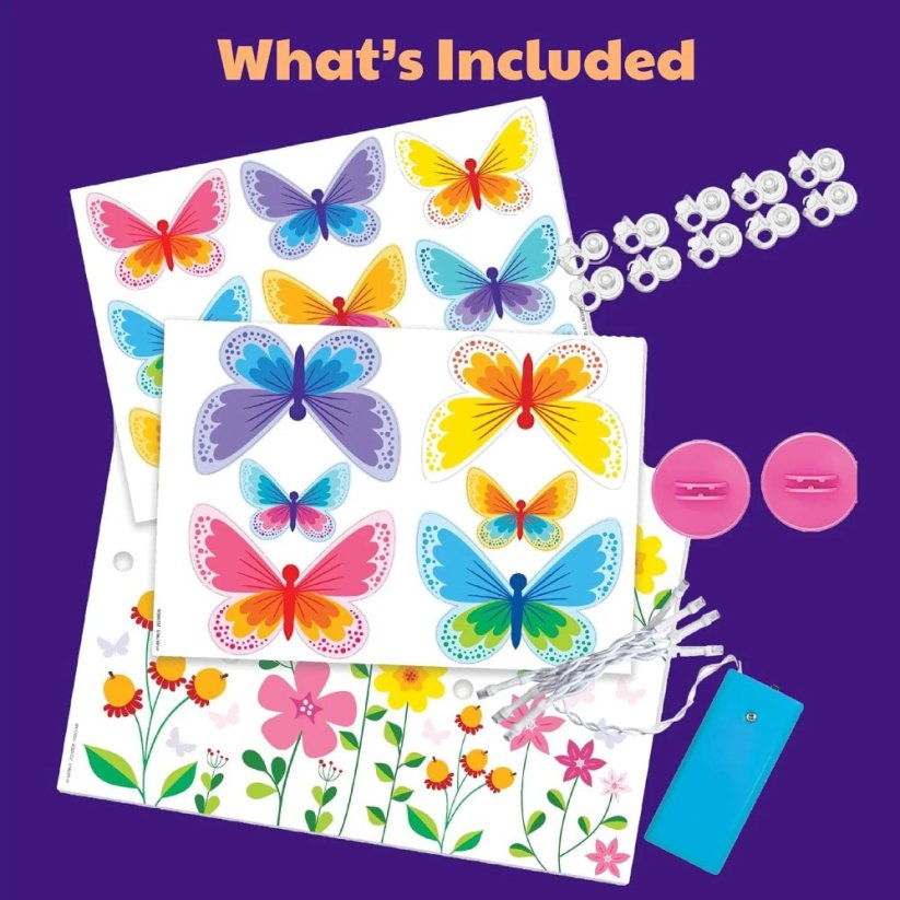 4M 3D Svítící obrázek - Motýli