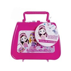 Set de maquillage pour enfants dans un coffret en plastique 14,5x15x6cm