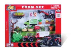 Maisto - MEGA Farming set, Massey Ferguson