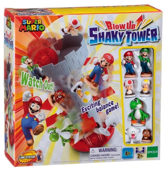 Super Mario Blow Up - Shaken Tower, jeu de société