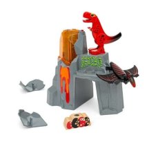 Dinoszaurusz sistergő vulkán