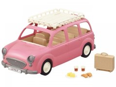 Sylvanian Families Family Car Van rose