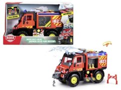 Unimog U530 tűzoltóautó 50 cm, fény, hang