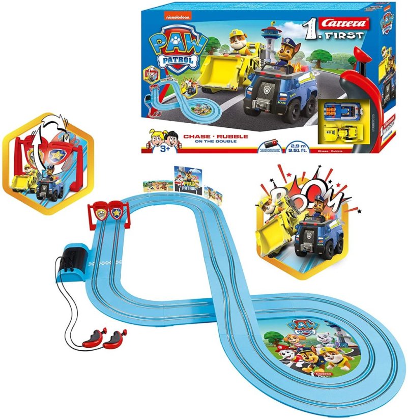 Autodráha Carrera FIRST 63035 Paw Patrol Tlapková Patrola