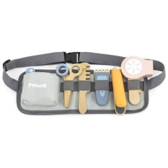 Coiffeur en bois avec ceinture