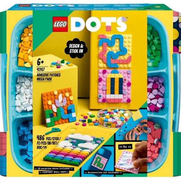 LEGO® DOTS 41957 Mega Pack de patches autocollants