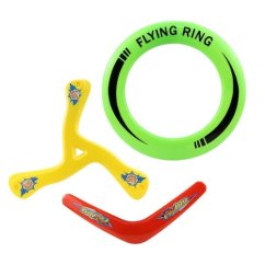 Gry plenerowe - latające dyski, zestaw 3 sztuk