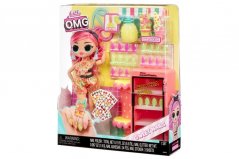 L.O.L. Surpriză! OMG Nail Studio cu păpușă - Pinky Pops Frui