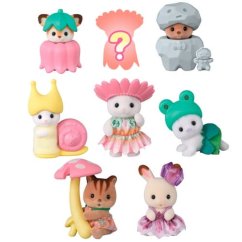 Sylvanian Families erdei állatok bébijesztő jelmezei