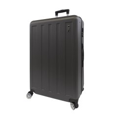 Bavy Cestovní kufr skořepinový 28" Stripes Dark grey
