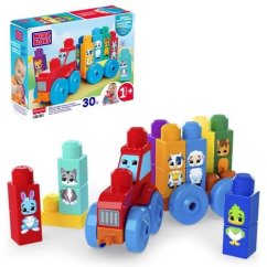 Stavebnice Mega Bloks Traktor se zvířátky