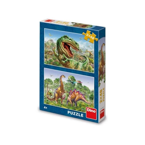 Dinosaurio Array 2x48 Puzzle