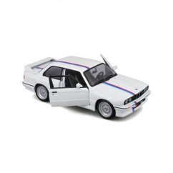 Bburago 1:24 Plus BMW Seria 3 M3 1988 Alb