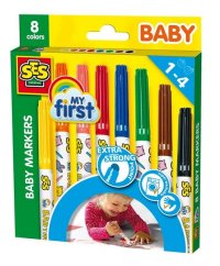 Marcadores para niños, 8 colores