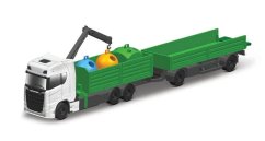 Maisto - Mini maszyny robocze, naczepa kontenerowa Volvo FH16