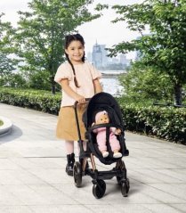 Cybex Black 3 v1 Cărucior pentru păpuși 36-42 cm