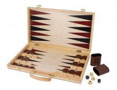 Mała walizka na szachy i backgammon
