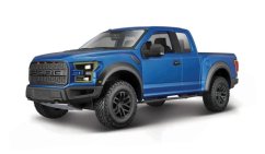 Maisto - 2017 Ford F-150 Raptor, modrá, 1:24