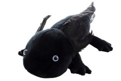 Axolotl plyš čierny 32 cm ECO-FRIENDLY