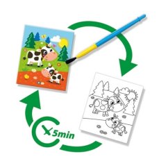Festés ecsettel és vízzel - Farm