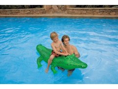 Intex 58546 Crocodil gonflabil cu mâner 168 x 86 cm