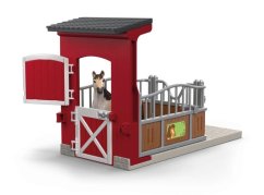 Schleich 42724 Póni box musztáng kancával
