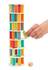 Jeu d'équilibre en bois - Tour de Pise