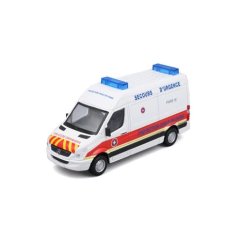 Bburago - EMERGENCY, Pojazd ratunkowy - Mercedes-Benz Sprinter, Paryż, 1:50