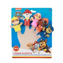 Ujjbábu 5db Mancs őrjárat/Paw patrol gumi, 6cm