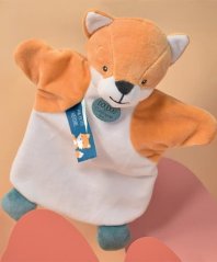 Doudou Plush Puppet Fox 25 cm