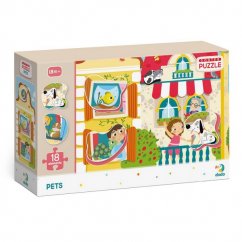 TM Toys DODO Picture Sorting Puzzle Pets 18 piezas