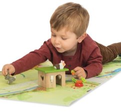Le Toy Van Set Lapin et cochons d'Inde