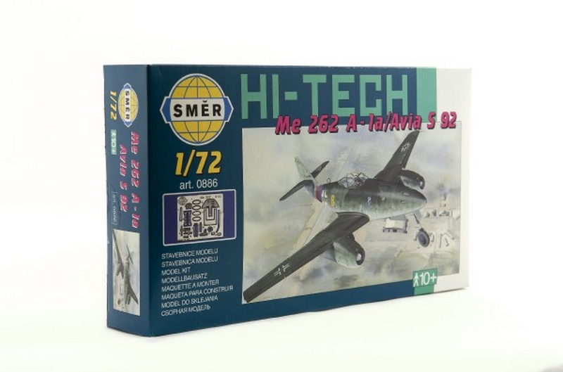 Modello Messerschmitt Me 262 A 1:72