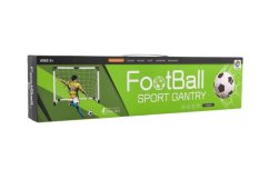 Porți de fotbal 70x56x37cm cu minge și pompă într-o cutie 51x13x7,5cm