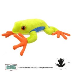 Wild Planet - Peluche grenouille Pralesnička