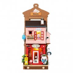 Casa in miniatura RoboTime per l'ufficio postale sospeso