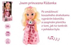 Poupée Princess Rose tchèque parlant avec le son