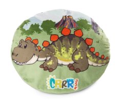 NICI vankúš Dino Tony-Rex Fossily 32x26cm, fosforeskujúci v tme, ZELENÝ