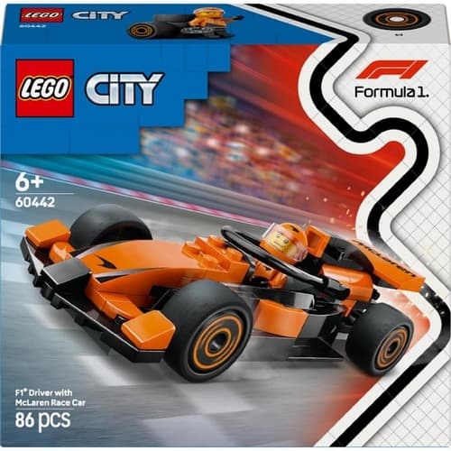 Lego City 60442  Jezdec F1® se závodním vozem McLaren