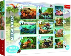 Puzzle 10v1 Találkozz az összes dinoszaurusszal