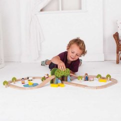 Bigjigs Rail Ferma de trenuri din lemn Bigjigs Rail