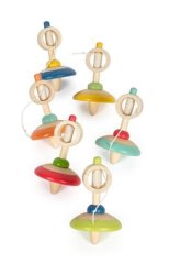 Bigjigs Toys Fa forgócsiga zsinórral 1 db