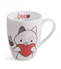 Kubek NICI Cat "Celebrate Love" 310ml