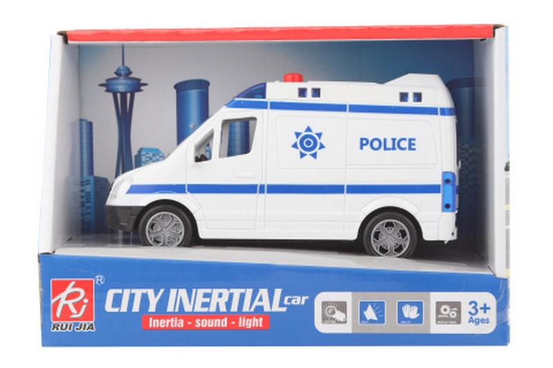 Mașină de poliție cu baterii