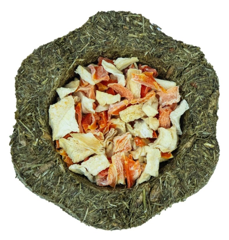 LIMARA Bezobilná krmná miska Goody Crunch Mrkev - Pastinák 50g