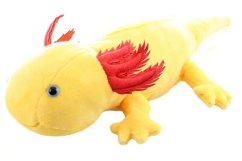 Plyšový Axolotl žltý 32 cm ECO-FRIENDLY
